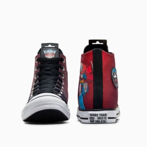 Converse x Transformers Chuck Taylor All Star Autobots Limited Sneaker Shoes 13 - Picture 13 of 17